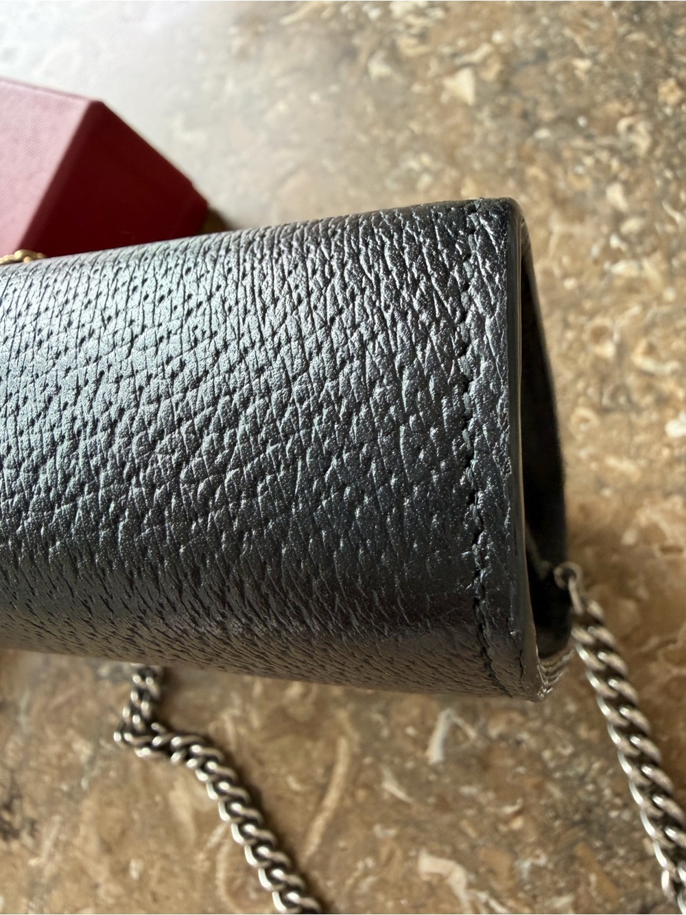 GUCCI Dionysus Black bag with Green and Red iconic Gucci web - Picture 13 of 14